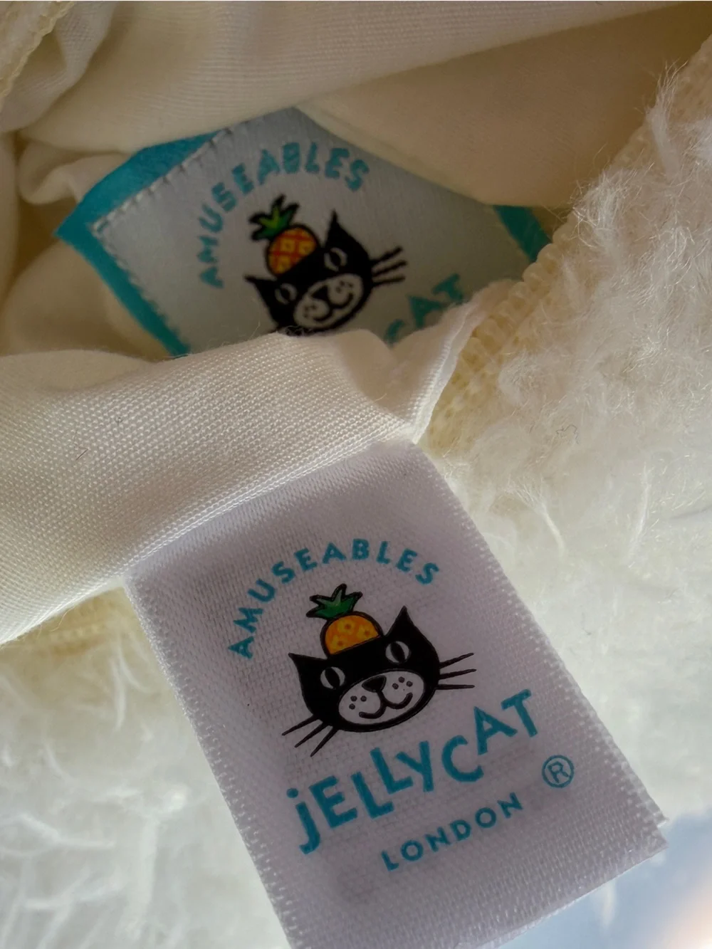 Jellycat Official Amuseable Cloud Bag Plush Crossbody Purse White New With Tags